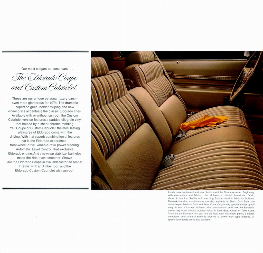 1974 Cadillac Prestige Brochure Page 4